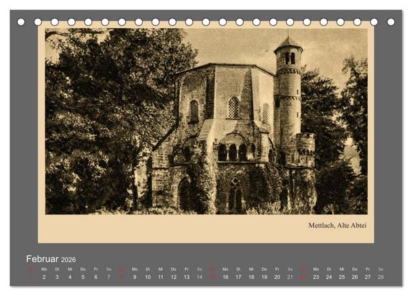 Produktbild: Saarland - vunn domols (frieher), Landkreis Merzig-Wadern (Tischkalender 2026 DIN A5 quer), CALVENDO Monatskalender