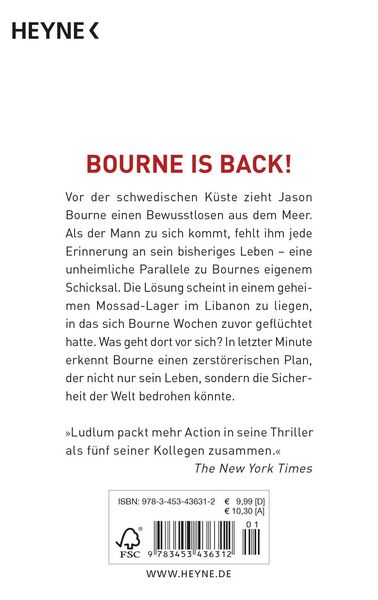 Produktbild: Der Bourne Verrat / Jason Bourne Band 10