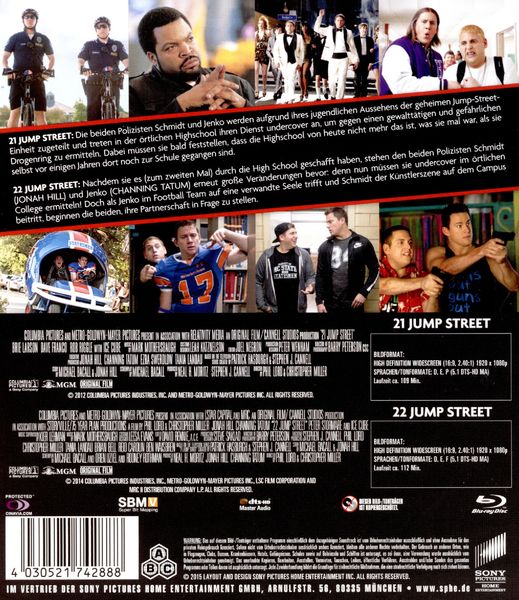 21 Jump Street/22 Jump Street - Best of Hollywood/2 Movie Collector's Pack 87  [2 BRs]