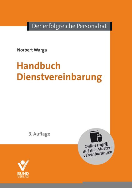 Produktbild: Handbuch Dienstvereinbarung