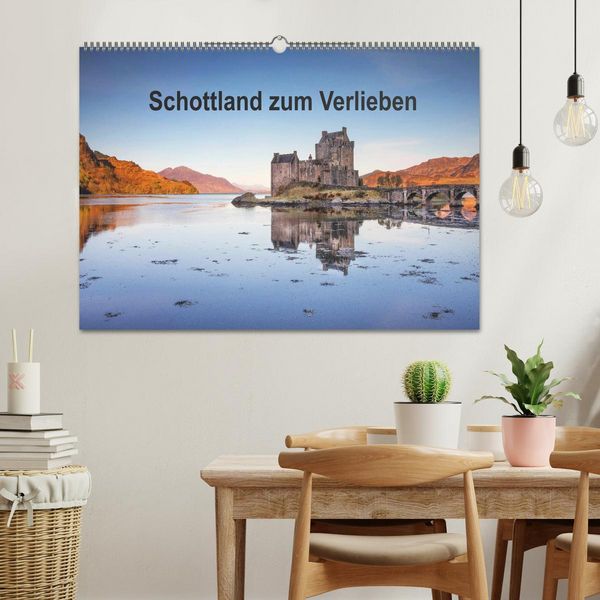 Produktbild: Schottland zum Verlieben (Wandkalender 2026 DIN A2 quer), CALVENDO Monatskalender