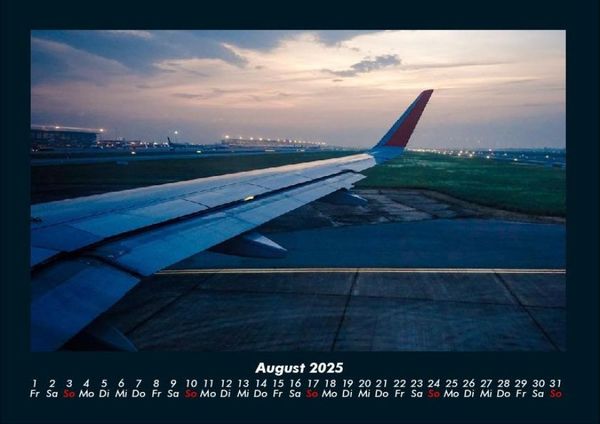 Produktbild: Flugzeuge 2025 Fotokalender DIN A4
