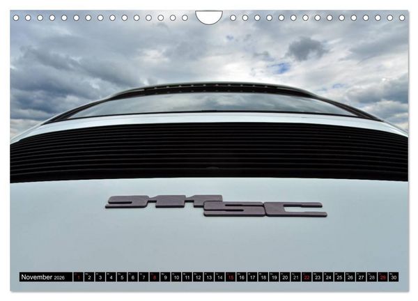 Produktbild: Porsche 911 SC pure &Auml;sthetik (Wandkalender 2026 DIN A4 quer), CALVENDO Monatskalender