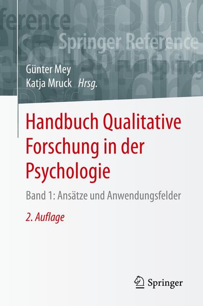 Produktbild: Handbuch Qualitative Forschung in der Psychologie