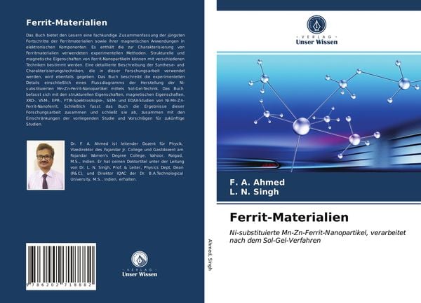 Ferrit-Materialien, Taschenbuch von F. A. Ahmed , L. N. Singh, Verlag Unser Wissen, 9786202718882
