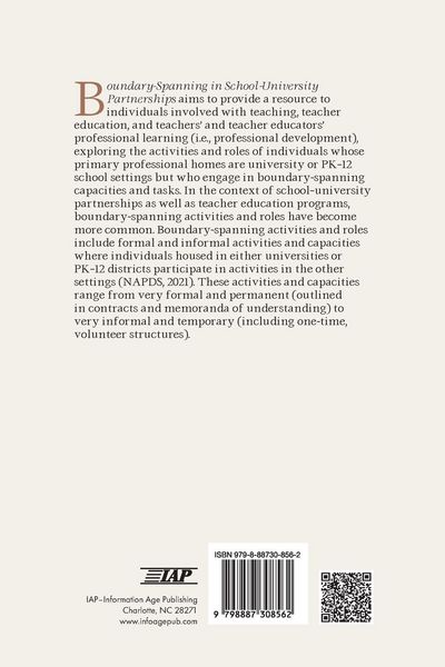 Produktbild: Boundary-Spanning in School-University Partnerships
