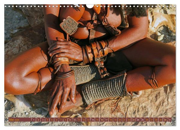 Produktbild: Himba - Der Schmuck der sch&ouml;nen Frauen (Wandkalender 2026 DIN A3 quer), CALVENDO Monatskalender