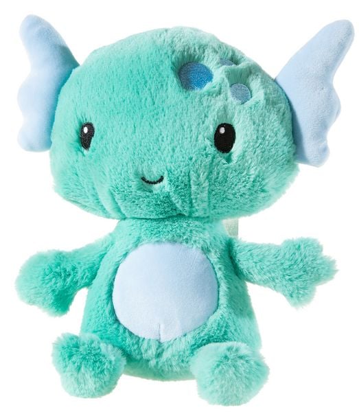 Heunec 451964 - Axolotl, blau, Kuscheltier, GRS-Plüsch, 20 cm