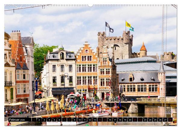 Produktbild: Belgien - traumhaft sch&ouml;n! (hochwertiger Premium Wandkalender 2026 DIN A2 quer), Kunstdruck in Hochglanz