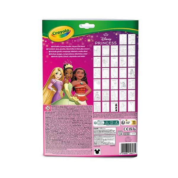 Produktbild: CRAYOLA - Mal- und Aktivit&auml;tenbuch Disney Prinzessinnen