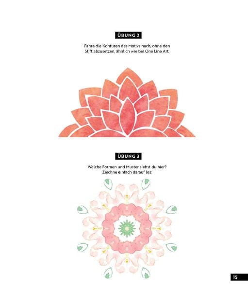 Produktbild: Malbuch Inside Out: Watercolor Mandala