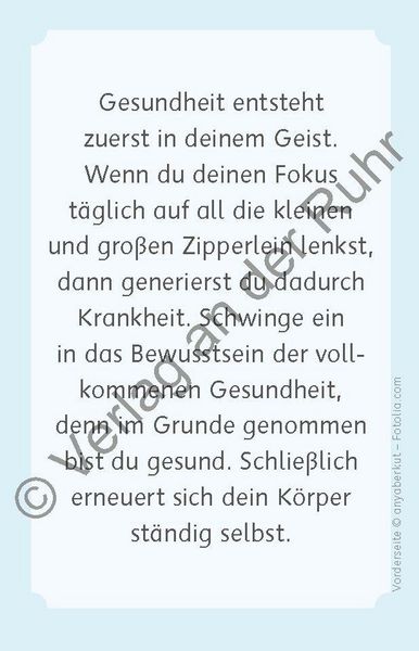 Produktbild: Balsam f&uuml;r die Seele