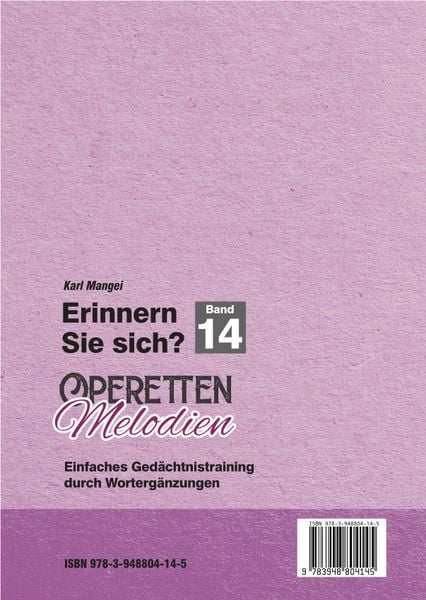 Produktbild: Erinnern Sie sich? Operetten