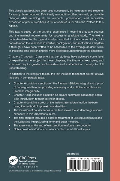 Produktbild: Introduction to Real Analysis