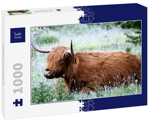 Lais Puzzle Schottisches Hochlandrind 1000 Teile