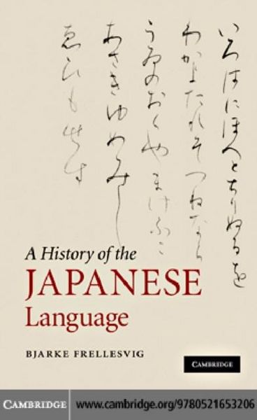 Produktbild: History of the Japanese Language