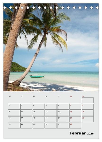Produktbild: VIETNAM - Mein Urlaubsplaner (Tischkalender 2026 DIN A5 hoch), CALVENDO Monatskalender