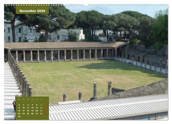 Produktbild: Pompeji-Kalender (Wandkalender 2026 DIN A2 quer), CALVENDO Monatskalender
