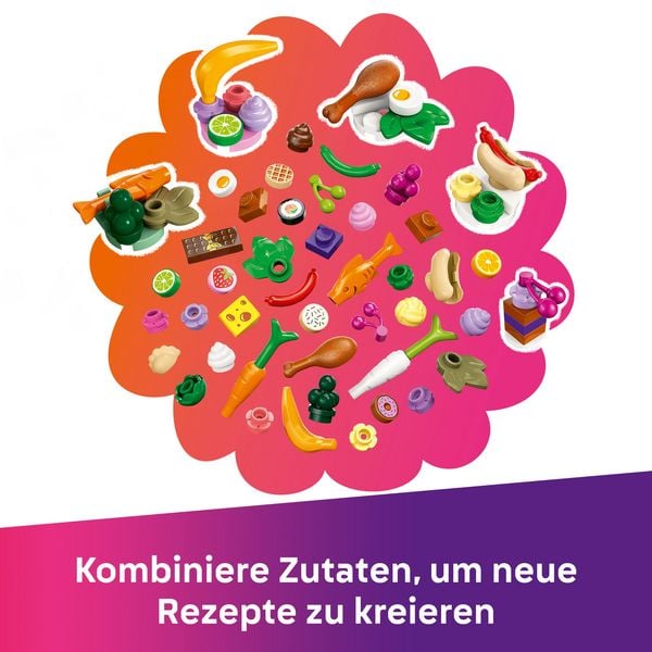 Produktbild: LEGO Friends Restaurant und Kochschule, Geschenkidee für Mädchen 42655