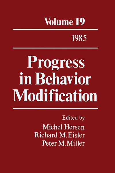 Produktbild: Progress in Behavior Modification