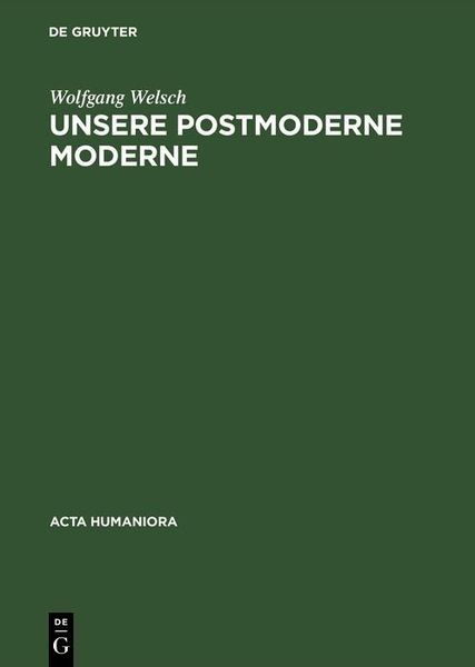 Produktbild: Unsere postmoderne Moderne