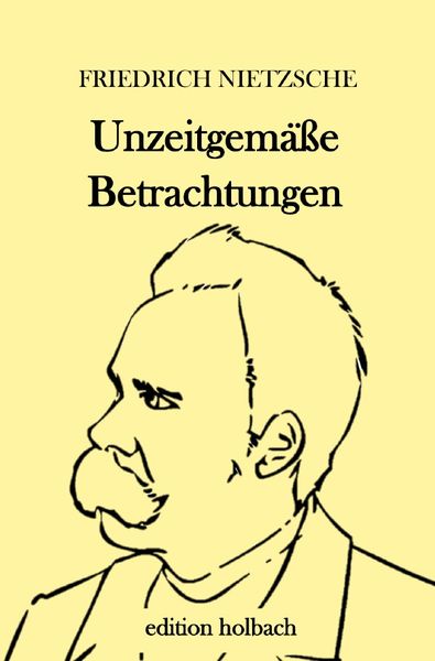 Produktbild: Unzeitgem&auml;&szlig;e Betrachtungen