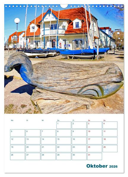 Produktbild: Ostseebad Rerik - Terminplaner (Wandkalender 2026 DIN A3 hoch), CALVENDO Monatskalender