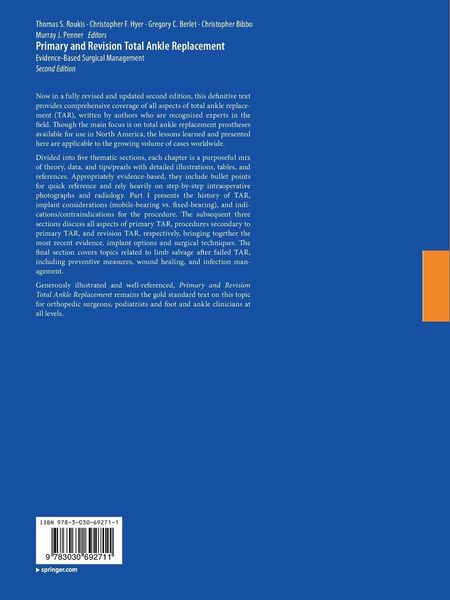 Produktbild: Primary and Revision Total Ankle Replacement