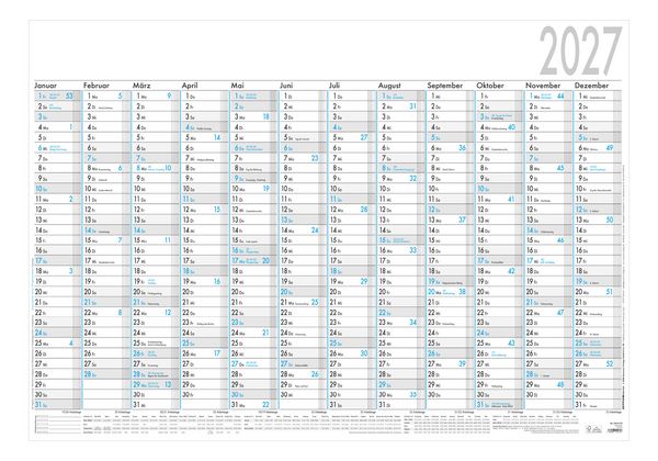 Plakatkalender 12 Mon 1 Stk. gerollt 2027
