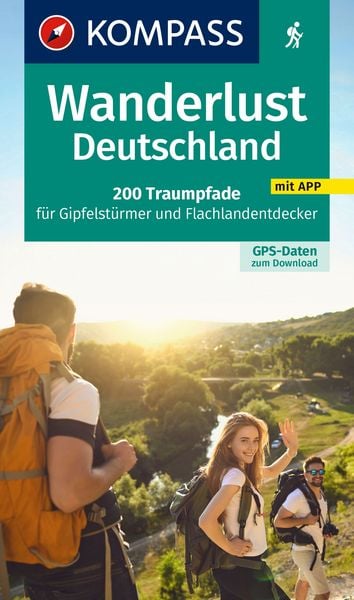 KOMPASS Wanderlust Deutschland, Taschenbuch von , Kompass-Karten, 978-3-99154-311-4