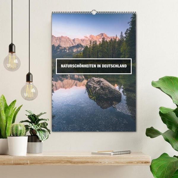 Produktbild: Natursch&ouml;nheiten in Deutschland (Wandkalender 2026 DIN A2 hoch), CALVENDO Monatskalender