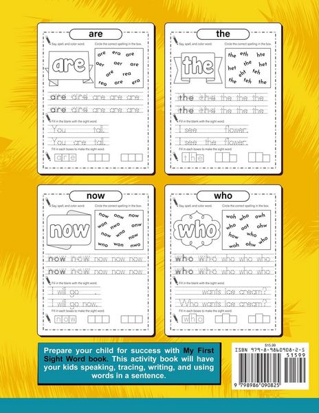Produktbild: My First Sight Word Book