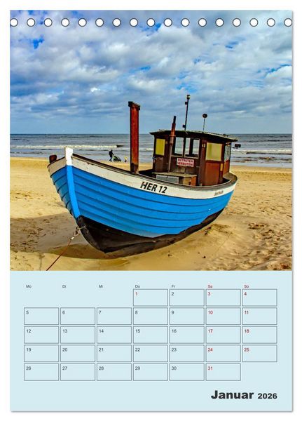Produktbild: Kaiserb&auml;der auf Usedom (Tischkalender 2026 DIN A5 hoch), CALVENDO Monatskalender