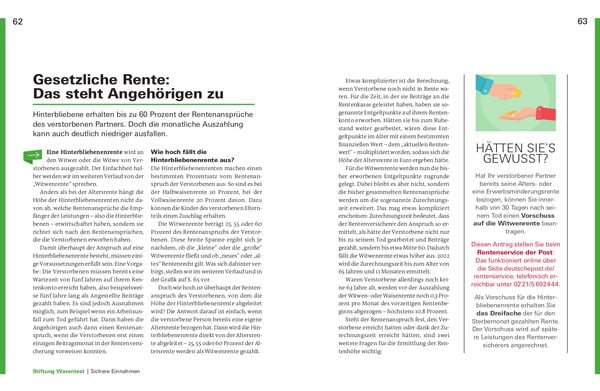 Produktbild: Finanzplaner Witwen und Witwer