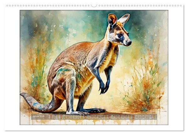 Produktbild: Liebenswerte Beuteltiere (Wandkalender 2026 DIN A2 quer), CALVENDO Monatskalender
