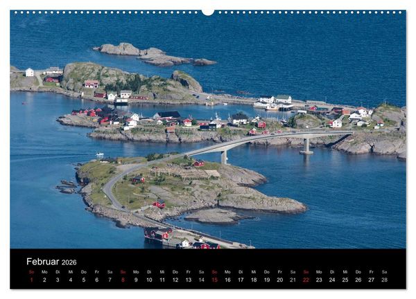 Produktbild: Lofoten (Wandkalender 2026 DIN A2 quer), CALVENDO Monatskalender