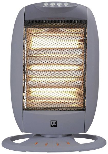 Produktbild: SHX SHX24HS1200 Halogenheizer 30m&sup2; Silber, Schwarz