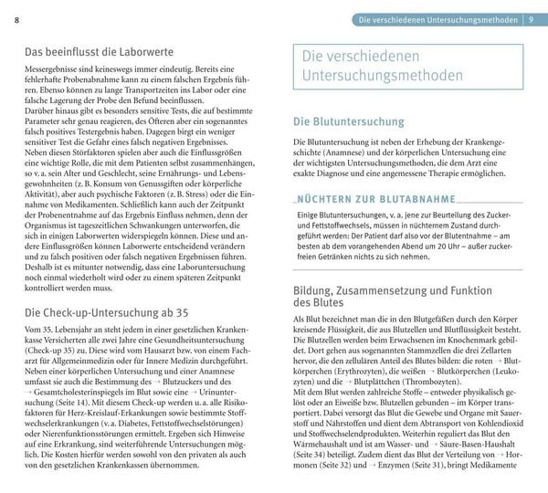 Produktbild: Laborwerte
