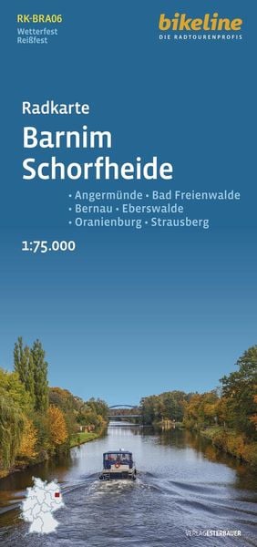 Produktbild: Radkarte Barnim Schorfheide (RK-BRA06)
