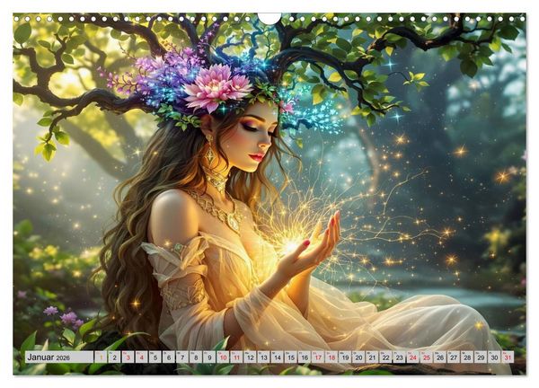 Produktbild: Baumvisionen (Wandkalender 2026 DIN A3 quer), CALVENDO Monatskalender
