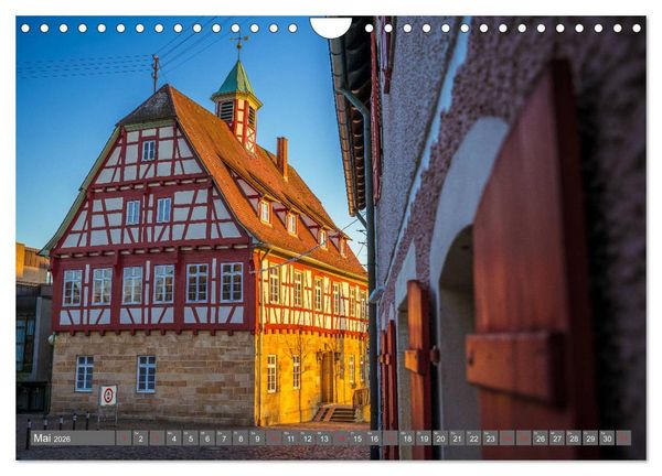 Produktbild: Impressionen aus Leinfelden-Echterdingen 2026 (Wandkalender 2026 DIN A4 quer), CALVENDO Monatskalender