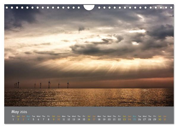 Produktbild: Sand n Sea in Norfolk (Wall Calendar 2026 DIN A4 landscape), CALVENDO 12 Month Wall Calendar