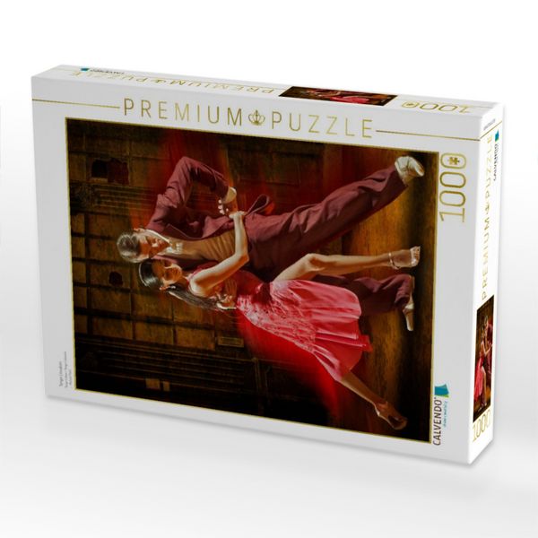 Produktbild: CALVENDO Puzzle Tango Lissabon | 1000 Teile Lege-Gr&ouml;&szlig;e 64x48cm Foto-Puzzle f&uuml;r gl&uuml;ckliche Stunden