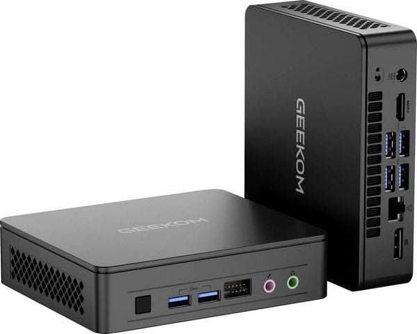 Produktbild: GEEKOM Mini PC Air12 Lite Intel&reg; N N95 3.4 GHz 8 GB RAM 256 GB SSD Intel UHD Graphics Win 11 Pro Mini Air12 Lite_1