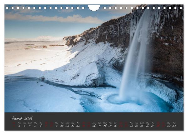 Produktbild: Amazing Iceland (Wall Calendar 2026 DIN A4 landscape), CALVENDO 12 Month Wall Calendar