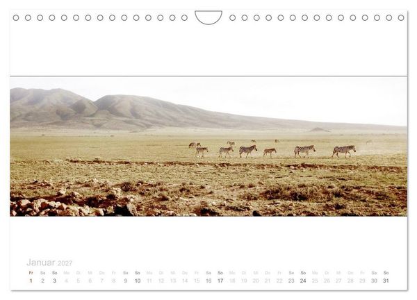 Produktbild: Serengeti Panorama (Wandkalender 2027 DIN A4 quer), CALVENDO Monatskalender