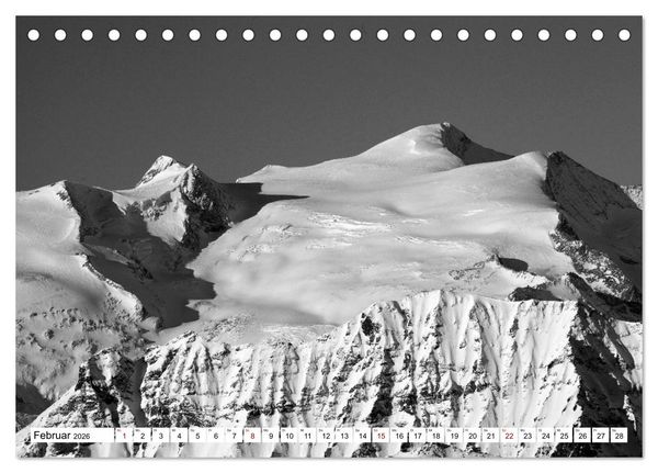 Produktbild: Dreitausender in den Alpen (Tischkalender 2026 DIN A5 quer), CALVENDO Monatskalender