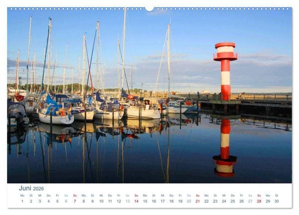 Produktbild: Eckernf&ouml;rde 2026. Impressionen rund um den Hafen (hochwertiger Premium Wandkalender 2026 DIN A2 quer), Kunstdruck in Hochglanz