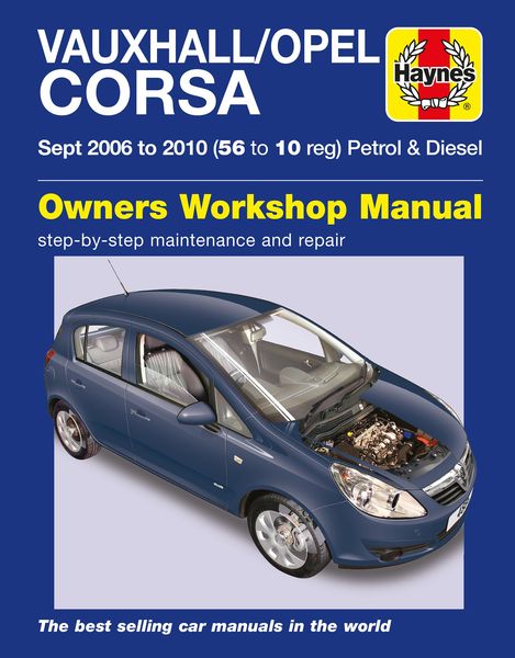 Produktbild: Vauxhall/Opel Corsa Petrol & Diesel (Sept 06 - 10) Haynes Repair Manual