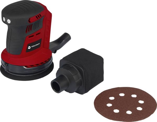 Produktbild: TOOLCRAFT ES-800 / TAWB-200 Akku-Exzenterschleifer Li-Ion ohne Akku